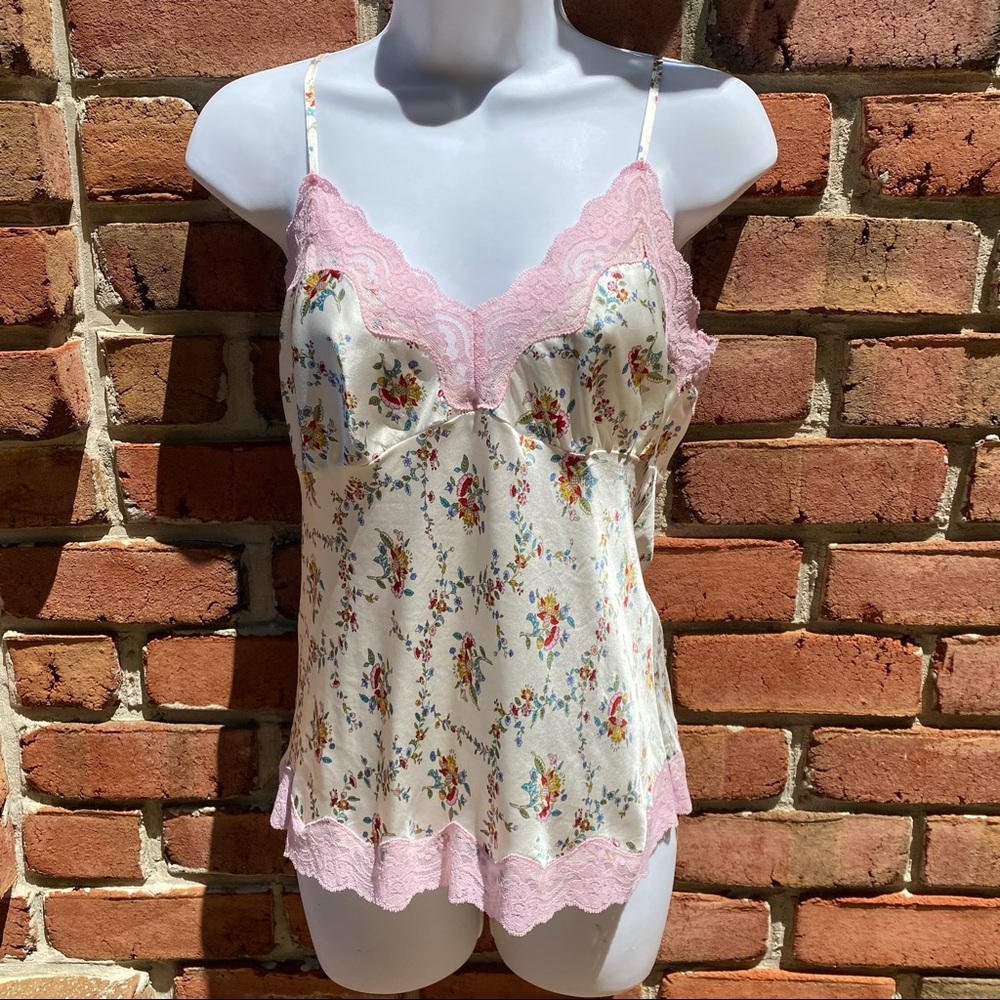 Fiona London 100% Silk Camisole Medium